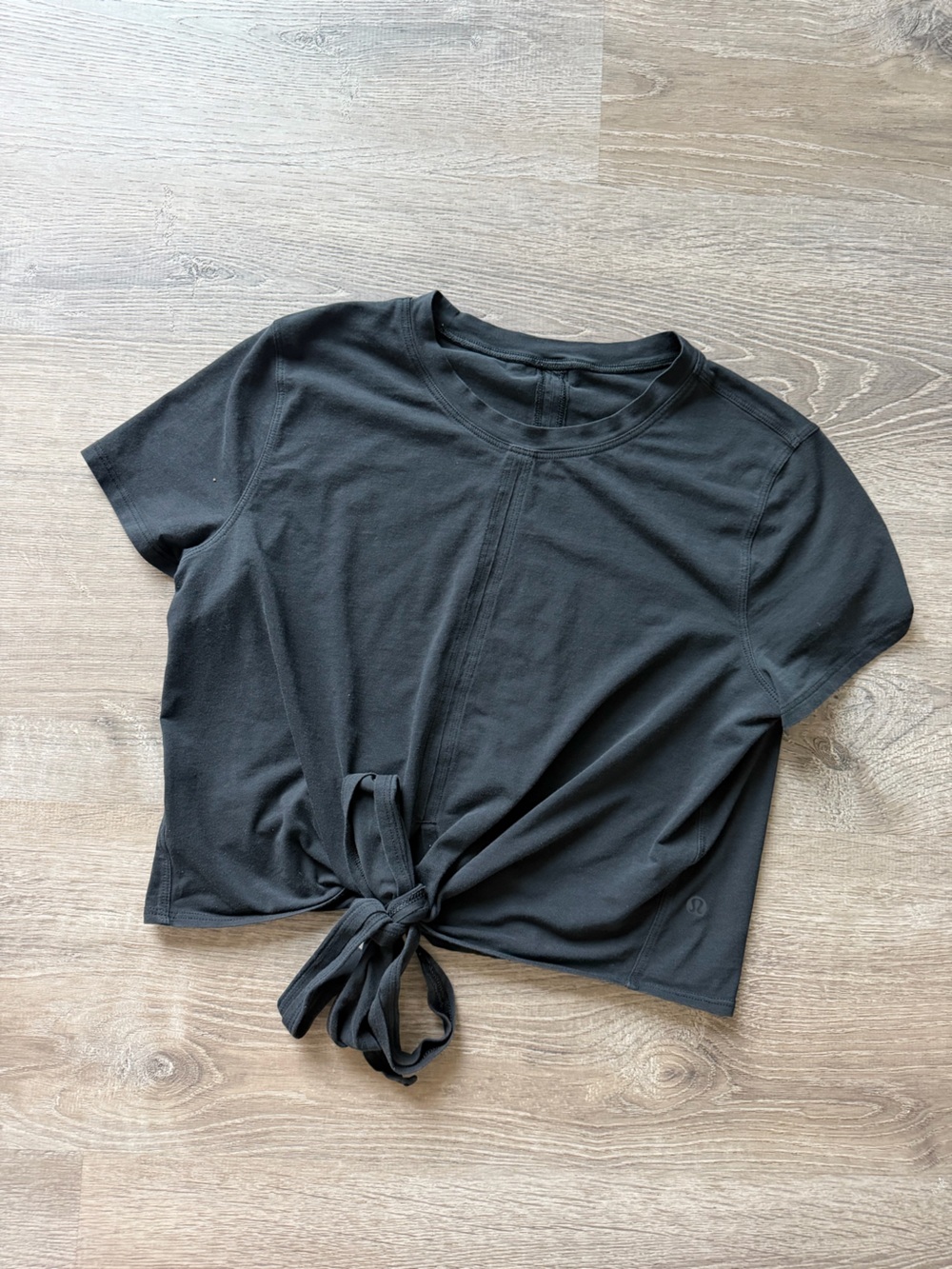 Lululemon All-Sport Tie Front Short Sleeve